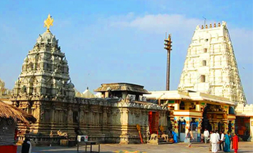 Temple Kiosk At Bhadrachalam Sree Seetha Ramachandraswamy 						Devasthanam, Telengana