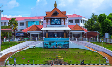 Church Kiosk For Offerings And Donations At St.Alphonsa 							Pilgrime Centre Bharananganam
